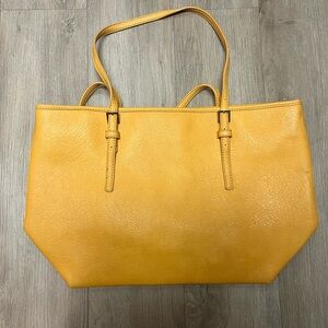 Urban Expressions Mustard Tote Bag